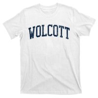 Wolcott Ct Vintage Athletic Sports T-Shirt