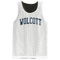 Wolcott Ct Vintage Athletic Sports Mesh Reversible Basketball Jersey Tank