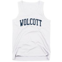 Wolcott Ct Vintage Athletic Sports Tank Top