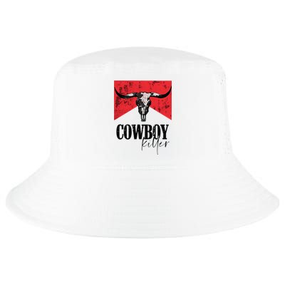 Western Cowgirl Vintage Punchy Cowboy Killers Skull Cool Comfort Performance Bucket Hat