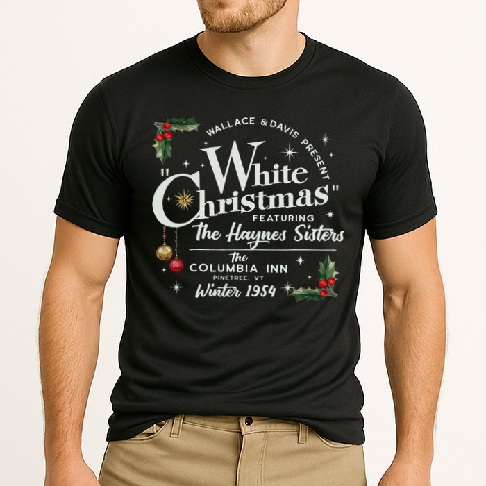 White Christmas Wallace And Davis Haynes Sister  Cooling Performance Crew T-Shirt