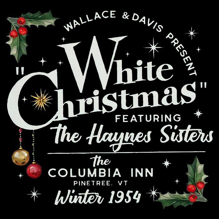 White Christmas Wallace And Davis Haynes Sister  Cooling Performance Crew T-Shirt