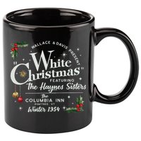 White Christmas Wallace And Davis Haynes Sister  11oz C Handle Ceramic Mug