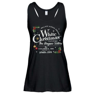 White Christmas Wallace And Davis Haynes Sister  Ladies Essential Flowy Tank