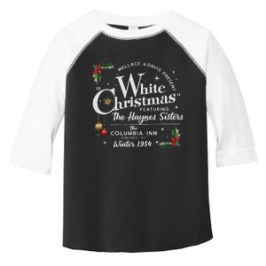 White Christmas Wallace And Davis Haynes Sister  Toddler Fine Jersey T-Shirt