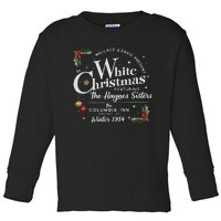 White Christmas Wallace And Davis Haynes Sister  Toddler Long Sleeve Shirt