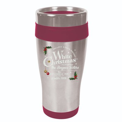White Christmas Wallace And Davis Haynes Sister  16oz Travel Tumbler