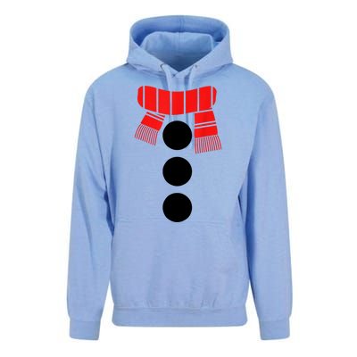 Women Christmas White Snowman Costume Gift Unisex Surf Hoodie