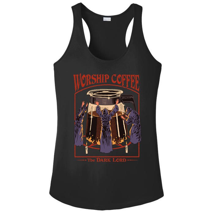 Worship Coffee Ladies PosiCharge Competitor Racerback Tank