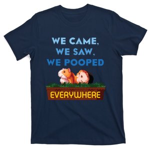 We Came We Saw Wheek Cavy Lover Guinea Pig T-Shirt