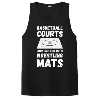 Wrestling Coach Wrestling Games Contact Sport Wrestler Great Gift PosiCharge Competitor Tank