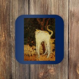 “White Cat” Coaster