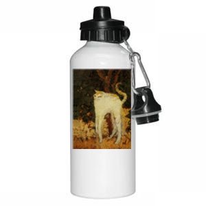 “White Cat” Aluminum Water Bottle