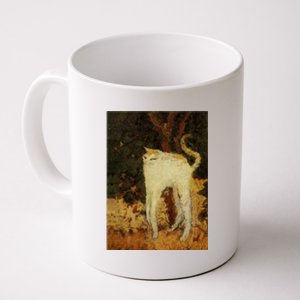 “White Cat” Coffee Mug