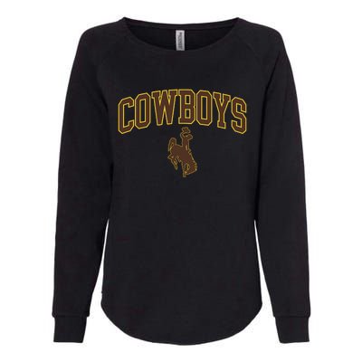 W.Y.O.M.I.N.G Cowboys Womens California Wash Sweatshirt