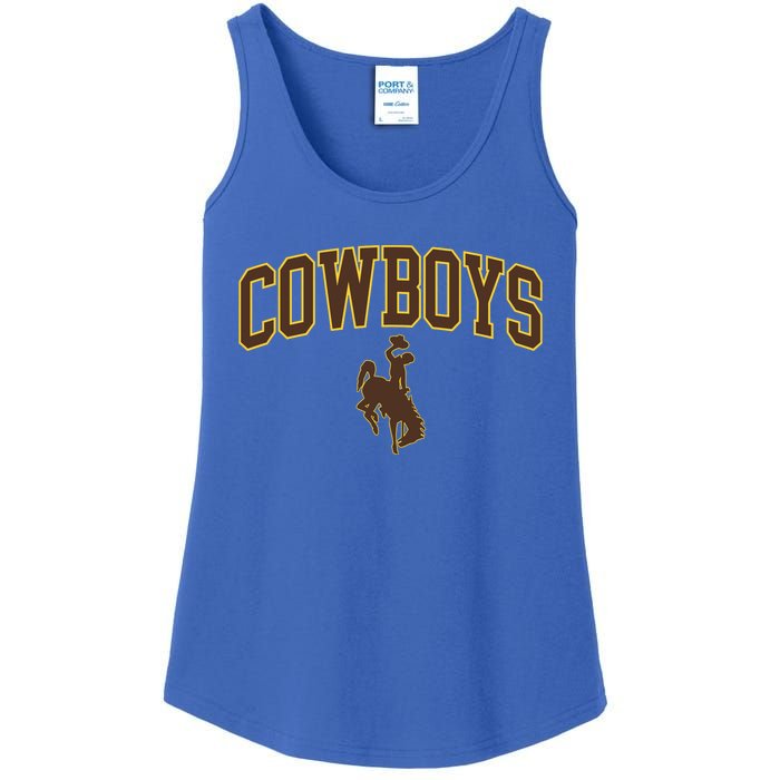 W.Y.O.M.I.N.G Cowboys Ladies Essential Tank