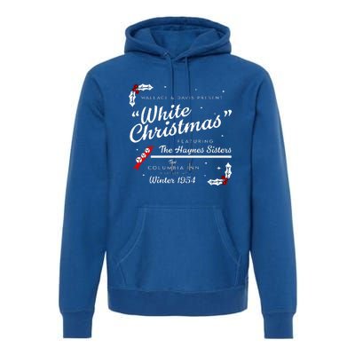 White Christmas Wallace And Davis Haynes Sister  Premium Hoodie