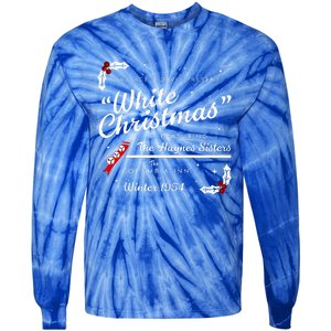 White Christmas Wallace And Davis Haynes Sister  Tie-Dye Long Sleeve Shirt