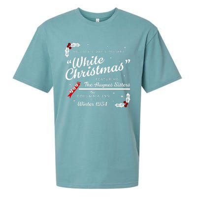 White Christmas Wallace And Davis Haynes Sister  Sueded Cloud Jersey T-Shirt