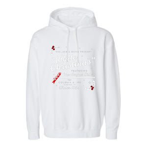 White Christmas Wallace And Davis Haynes Sister  Garment-Dyed Fleece Hoodie