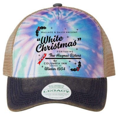 White Christmas Wallace And Davis Haynes Sister Matching Legacy Tie Dye Trucker Hat