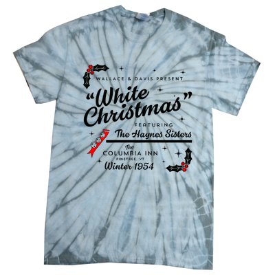 White Christmas Wallace And Davis Haynes Sister Matching Tie-Dye T-Shirt