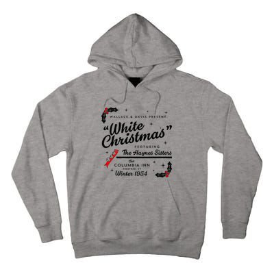 White Christmas Wallace And Davis Haynes Sister Matching Tall Hoodie