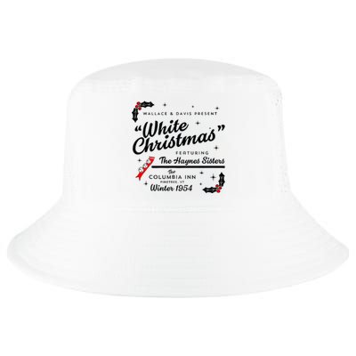 White Christmas Wallace And Davis Haynes Sister Matching Cool Comfort Performance Bucket Hat