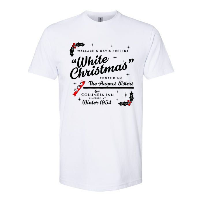 White Christmas Wallace And Davis Haynes Sister Matching Softstyle CVC T-Shirt