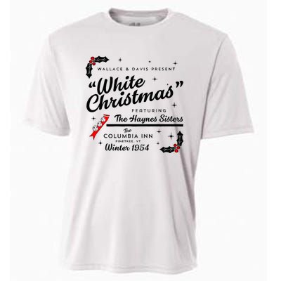 White Christmas Wallace And Davis Haynes Sister Matching Cooling Performance Crew T-Shirt