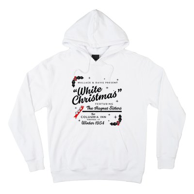 White Christmas Wallace And Davis Haynes Sister Matching Hoodie