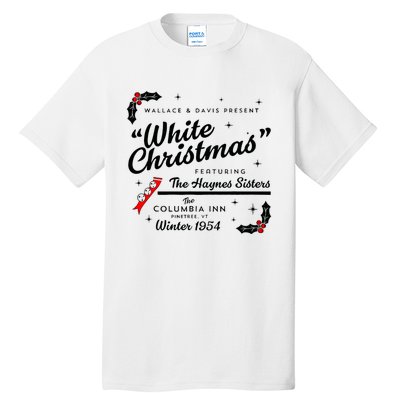 White Christmas Wallace And Davis Haynes Sister Matching Tall T-Shirt