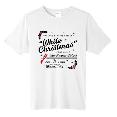 White Christmas Wallace And Davis Haynes Sister Matching Tall Fusion ChromaSoft Performance T-Shirt