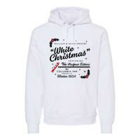 White Christmas Wallace And Davis Haynes Sister Matching Premium Hoodie