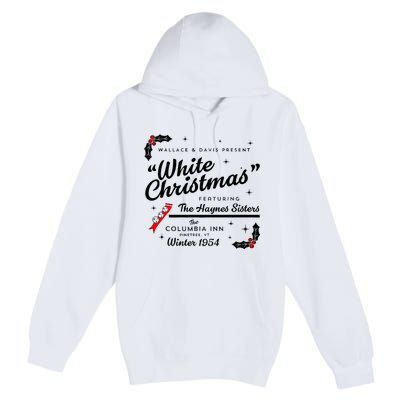 White Christmas Wallace And Davis Haynes Sister Matching Premium Pullover Hoodie