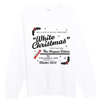 White Christmas Wallace And Davis Haynes Sister Matching Premium Crewneck Sweatshirt