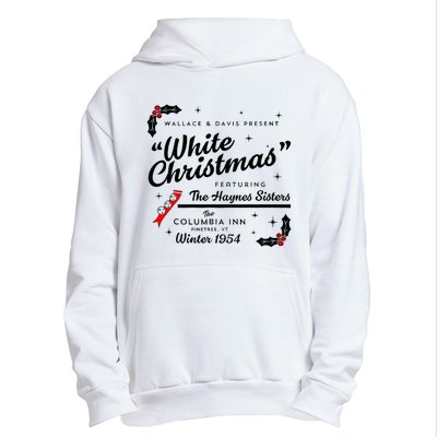 White Christmas Wallace And Davis Haynes Sister Matching Urban Pullover Hoodie