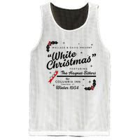 White Christmas Wallace And Davis Haynes Sister Matching Mesh Reversible Basketball Jersey Tank