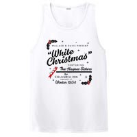 White Christmas Wallace And Davis Haynes Sister Matching PosiCharge Competitor Tank