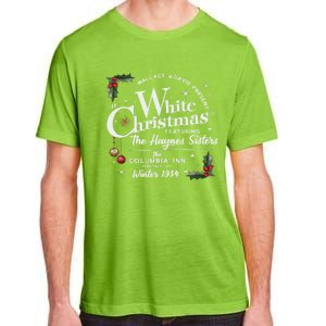 White Christmas Wallace And Davis Haynes Sister Adult ChromaSoft Performance T-Shirt