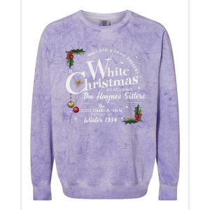 White Christmas Wallace And Davis Haynes Sister Colorblast Crewneck Sweatshirt