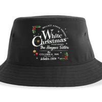 White Christmas Wallace And Davis Haynes Sister Sustainable Bucket Hat