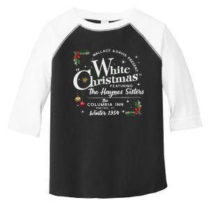 White Christmas Wallace And Davis Haynes Sister Toddler Fine Jersey T-Shirt