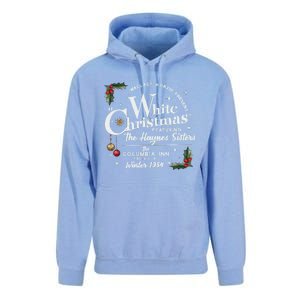 White Christmas Wallace And Davis Haynes Sister Unisex Surf Hoodie