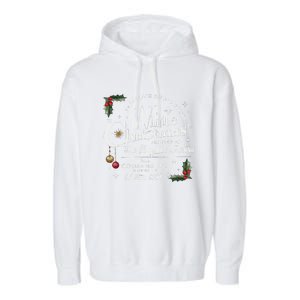 White Christmas Wallace And Davis Haynes Sister Garment-Dyed Fleece Hoodie