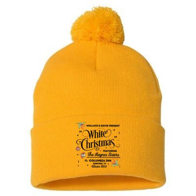 White Christmas Wallace And Davis Haynes Sister Trending Design Pom Pom 12in Knit Beanie