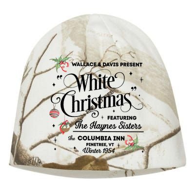 White Christmas Wallace And Davis Haynes Sister Trending Design Kati - Camo Knit Beanie