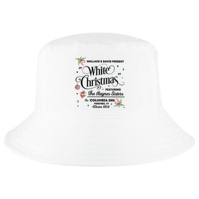 White Christmas Wallace And Davis Haynes Sister Trending Design Cool Comfort Performance Bucket Hat