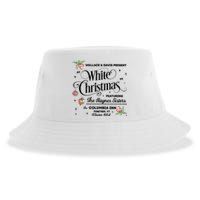 White Christmas Wallace And Davis Haynes Sister Trending Design Sustainable Bucket Hat