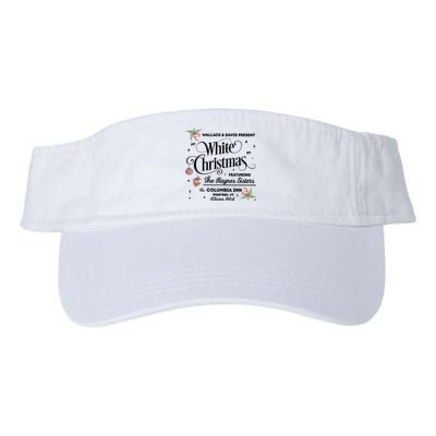 White Christmas Wallace And Davis Haynes Sister Trending Design Valucap Bio-Washed Visor